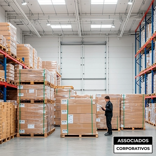 integração com armazéns e centros