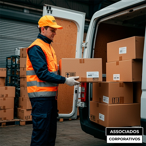 rastreio e entrega de encomendas empresarial