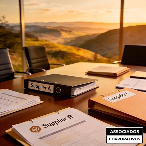 seleção de fornecedores confiáveis empresarial